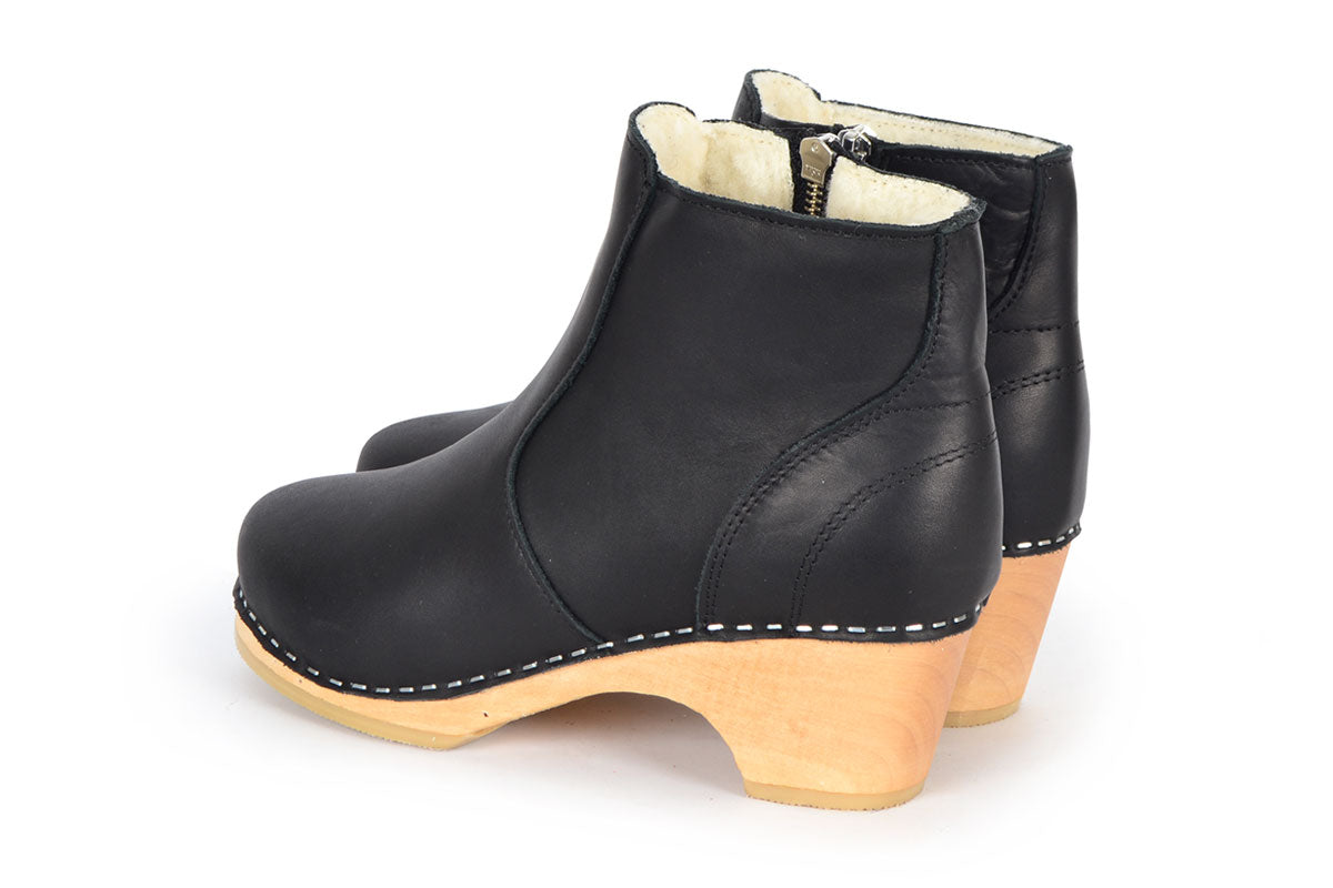 Auckland Shearling Black