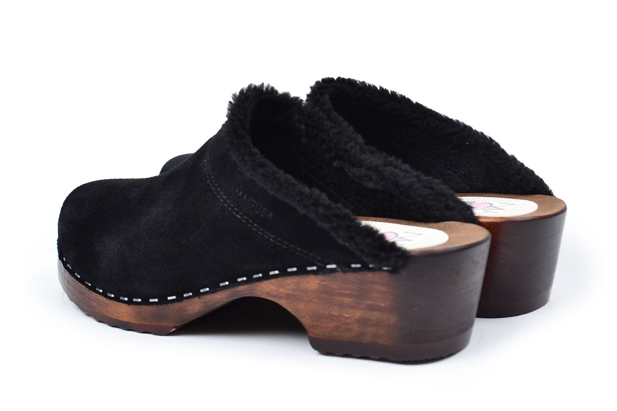 Oslo Black Suede